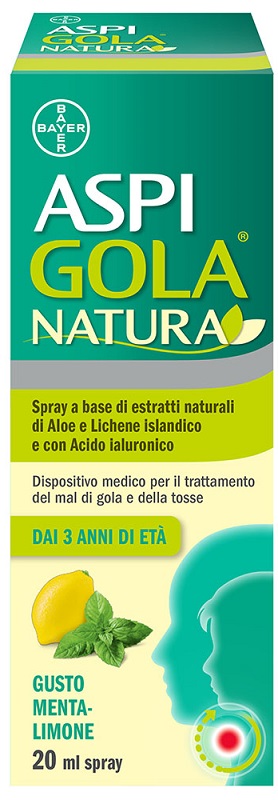 ASPI GOLA NATURA SPRAY MENTA LIMONE 20 ML - Newepa Srl