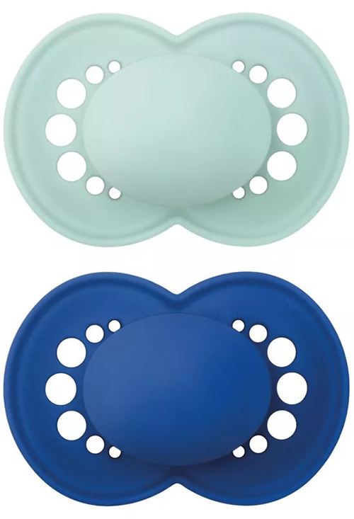 MAM ORIGINAL 6+ SILICONE MASCHIO 2 PEZZI - Newepa Srl