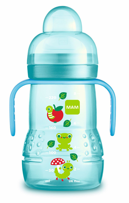 MAM TRAINER 220 ML 4+ BECCUCCIO SOFT SILICONE FEMMINA - Newepa Srl