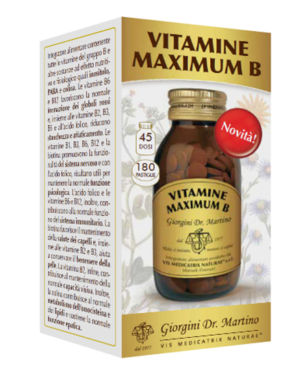 VITAMINE MAXIMUM B 180 PASTIGLIE - Newepa Srl