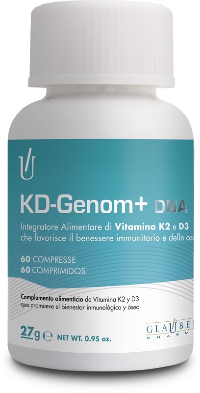 GLAUBER PHARMA KD-GENOM+ DNA 60 COMPRESSE - Newepa Srl