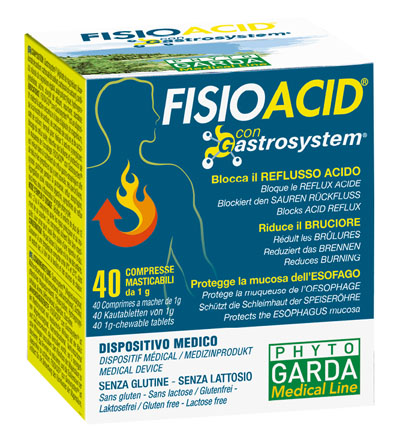 FISIOACID 40 COMPRESSE MASTICABILI - Newepa Srl