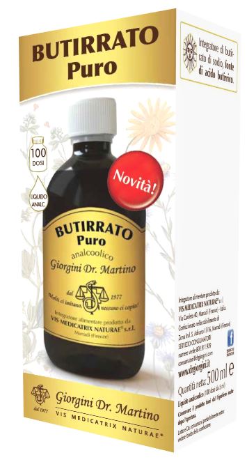 BUTIRRATO PURO LIQUIDO ANALCOLICO 500 ML - Newepa Srl