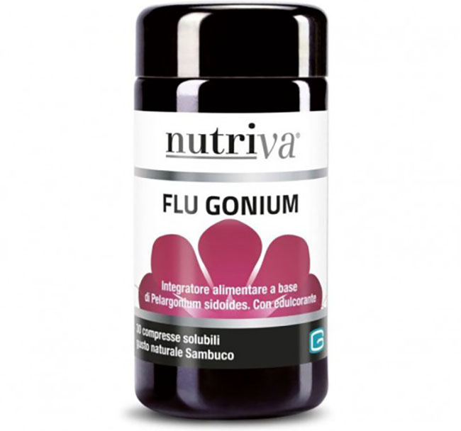 NUTRIVA FLU GONIUM 30 COMPRESSE SOLUBILI - Newepa Srl