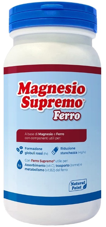 MAGNESIO SUPREMO FERRO 150 G - Newepa Srl