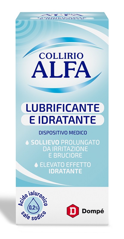 COLLIRIO ALFA LUBRIFICANTE/IDRATANTE 10 ML - Newepa Srl