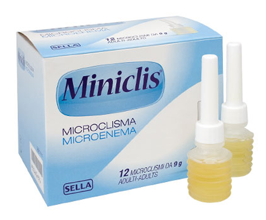 MINICLIS ADULTI 9 G 12 MICROCLISMI - Newepa Srl
