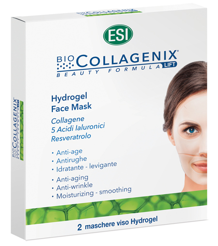 ESI BIOCOLLAGENIX HYDROGEL FACE MASK 2 PEZZI - Newepa Srl