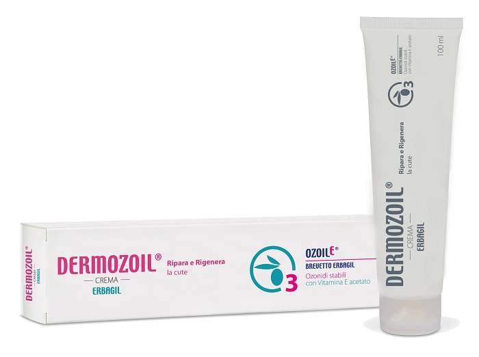 DERMOZOIL CREMA RIPARA E RIGENERA LA CUTE TRATTAMENTO DERMATITI E DERMATOSI 100 ML - Newepa Srl