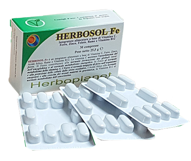 HERBOSOL FE 30 COMPRESSE - Newepa Srl