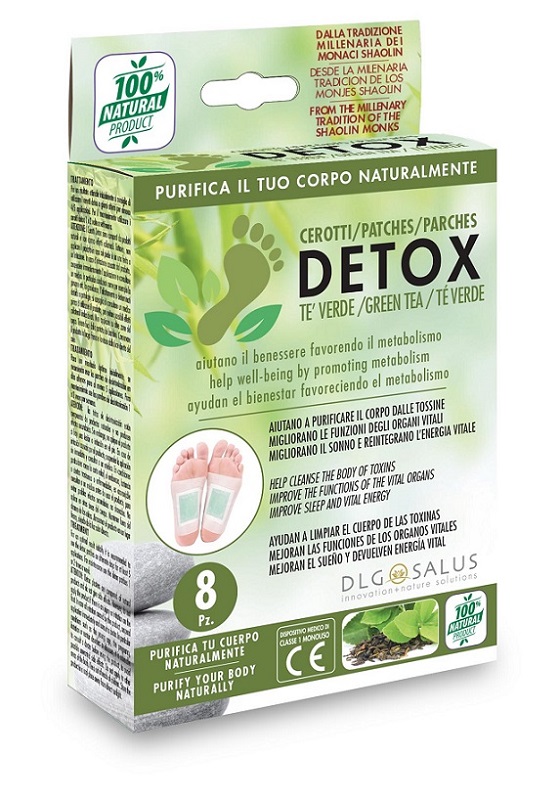 CEROTTI DETOX PIEDI TE' VERDE 8 PEZZI - Newepa Srl