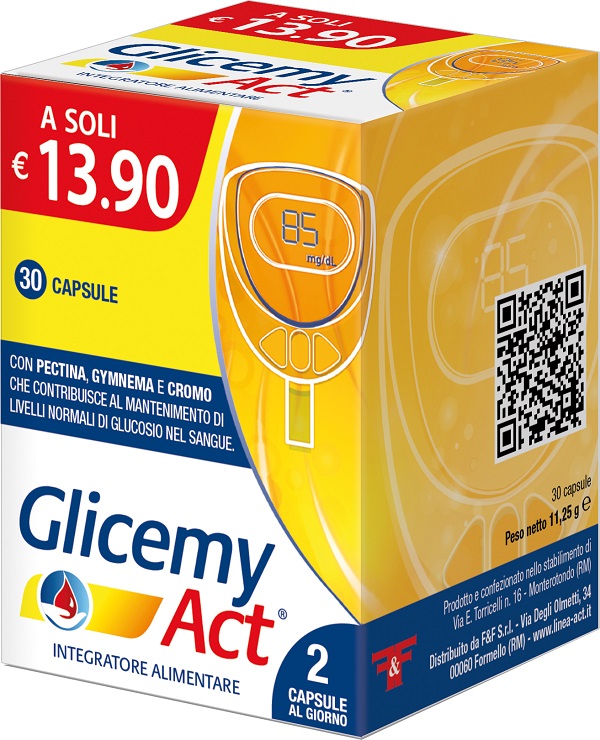 GLICEMY ACT 30 CAPSULE - Newepa Srl