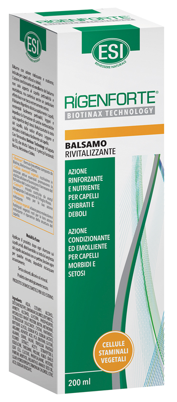 ESI RIGENFORTE BALSAMO RIVITALIZZANTE 200 ML - Newepa Srl