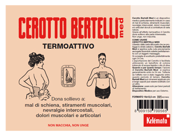 BERTELLI CEROTTO MED MEDIO 16 X 12,5 CM - Newepa Srl