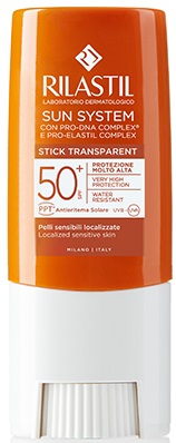 RILASTIL SUN SYSTEM PHOTO PROTECTION TERAPY SPF 50+ STICK TRASPARENTE 8,5 ML - Newepa Srl