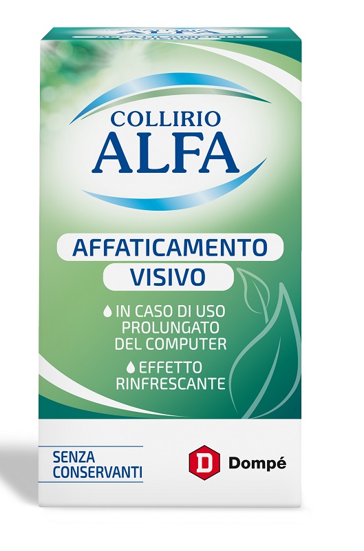 COLLIRIO ALFA AFFATICAMENTO VISIVO 10 ML - Newepa Srl