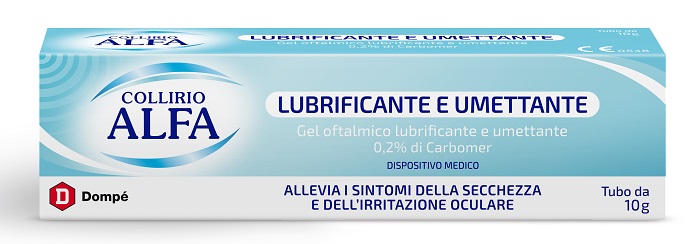COLLIRIO ALFA LUBRIFICANTE E UMETTANTE GEL 10 ML - Newepa Srl