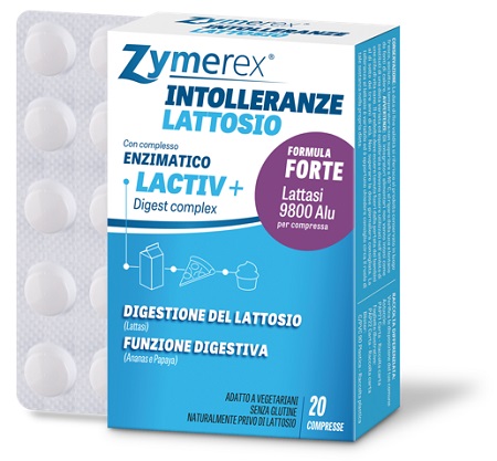 ZYMEREX INTOLLERANZE LATTOSIO 20 COMPRESSE RIVESTITE - Newepa Srl
