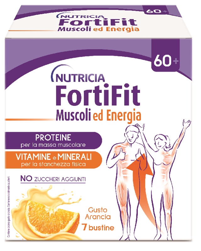 FORTIFIT MUSCOLI&ENERGIA ARANCIA 7 BUSTINE - Newepa Srl