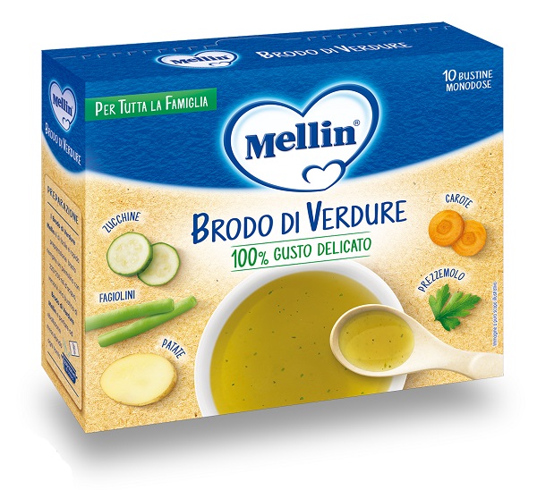 MELLIN BRODO DI VERDURE 10 X 8 G - Newepa Srl