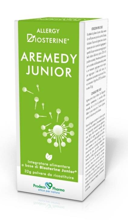 BIOSTERINE ALLERGY AREMEDY JUNIOR 32 G - Newepa Srl