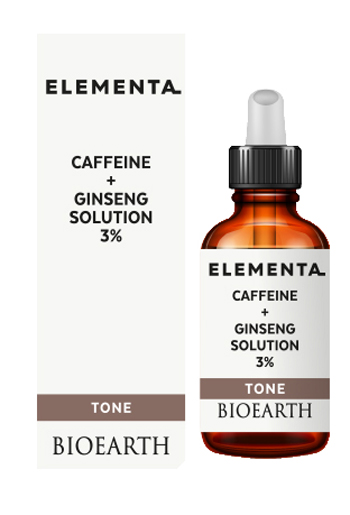 ELEMENTA CAFFEINE + GINSENG SOLUTION 3% TONE 15 ML - Newepa Srl