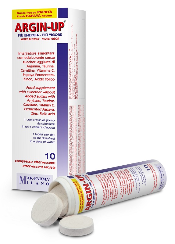 ARGIN UP 10 COMPRESSE EFFERVESCENTI - Newepa Srl