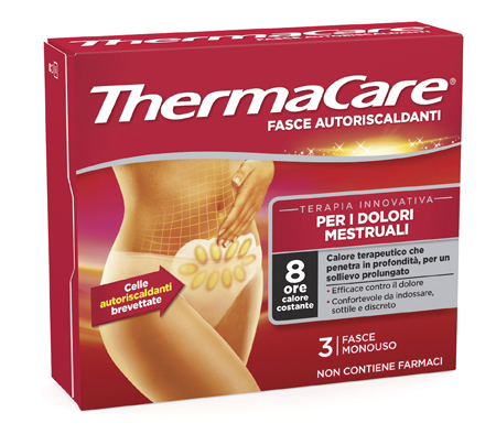 FASCIA THERMACARE DOLORI MESTRUALI 3 PEZZI - Newepa Srl