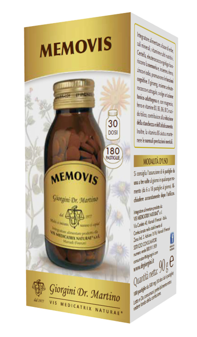 MEMOVIS 180 PASTIGLIE - Newepa Srl