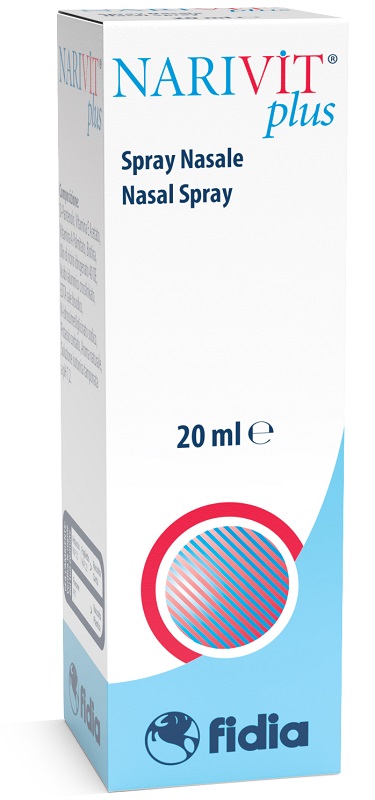 NARIVIT PLUS SPRAY NASALE 20 ML CON ACIDO IALURONICO CROSS-LINKATO D-PANTENOLO BIOTINA VITAMINA E VITAMINA E - Newepa Srl