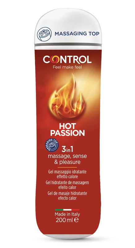 CONTROL HOT PASSION MASSAGE GEL 3 IN 1 - Newepa Srl