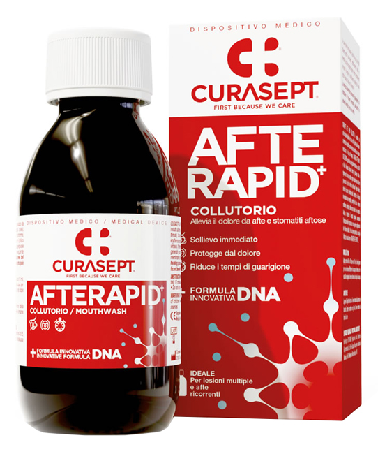 CURASEPT COLLUTORIO AFTE RAPID DNA 125 ML - Newepa Srl