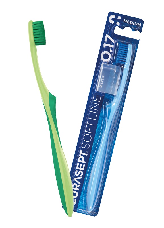 CURASEPT SPAZZOLINO MEDIUM 017 BIPACK - Newepa Srl