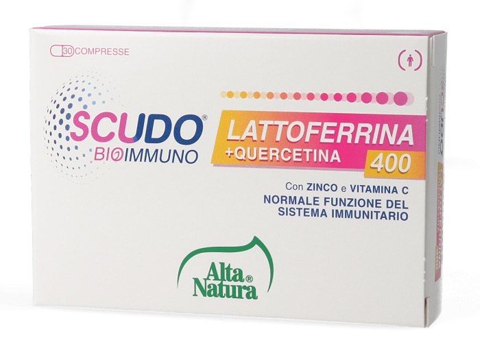SCUDO LATTOFERRINA + QUERCETINA 400 30 COMPRESSE - Newepa Srl