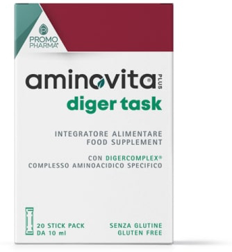 AMINOVITA PLUS DIGER TASK 20 STICK DA 10ML - Newepa Srl