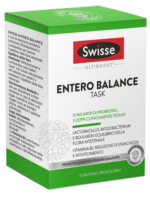 SWISSE ENTERO BALANCE VIAGGIO 10 BUSTINE - Newepa Srl