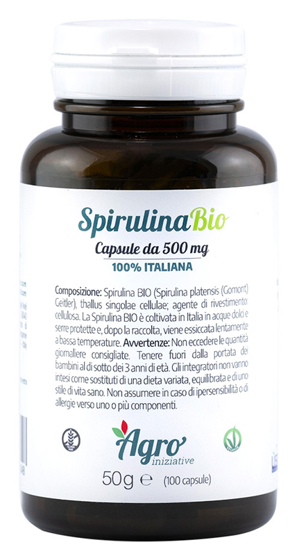 SPIRULINA BIO 100 CAPSULE - Newepa Srl