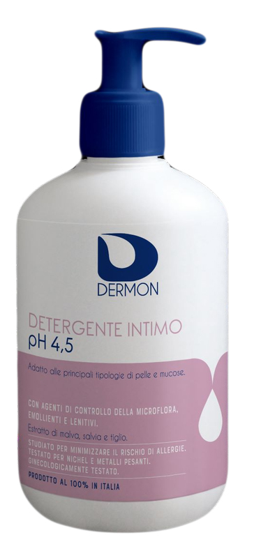 DERMON DETERGENTE INTIMO USO FREQUENTE PH 4,5 500 ML - Newepa Srl