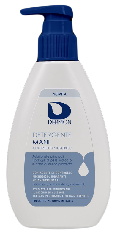 DERMON DETERGENTE MANI CONTROLLO MICROBICO 200 ML - Newepa Srl