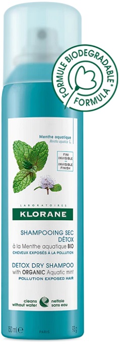 KLORANE SHAMPOO SECCO MENTA 150 ML - Newepa Srl
