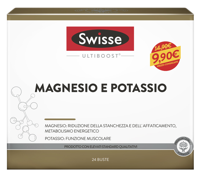 SWISSE MAGNESIO POTASSIO 24 BUSTINE PROMO 2021 - Newepa Srl