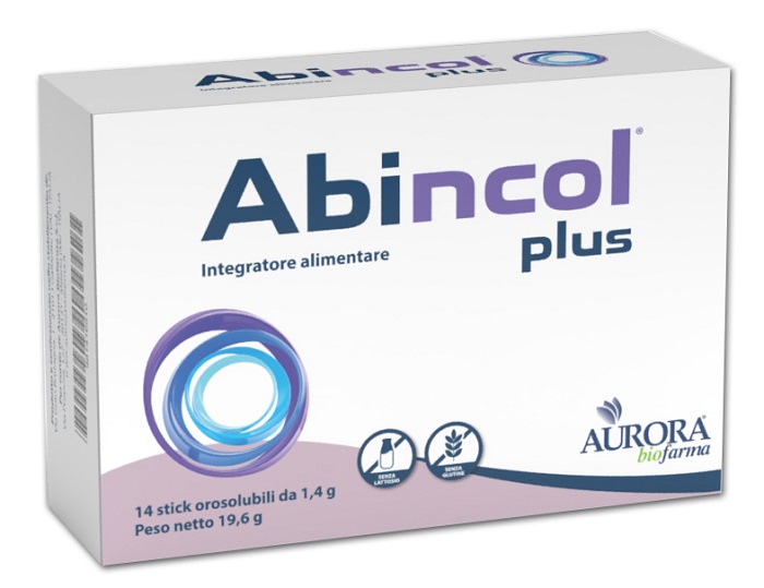 ABINCOL PLUS 14 STICK OROSOLUBILI - Newepa Srl