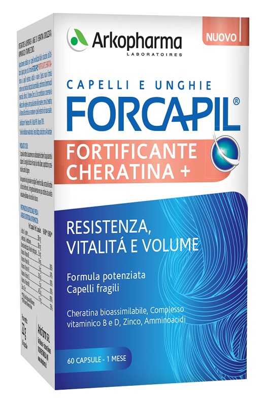 FORCAPIL FORTIFICANTE CHERATINA 60 CAPSULE - Newepa Srl