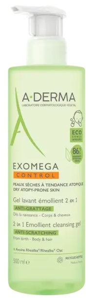 EXOMEGA CONTROL GEL LAVANT 2IN1 500 ML - Newepa Srl