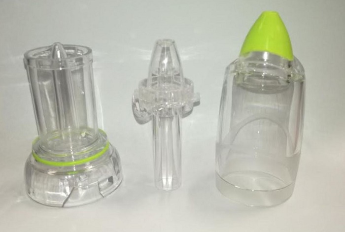 KIT DI RICAMBIO COMPLETO RINOWASH EGO CON VASCHETTA PORTAFARMACO + ATOMIZZATORE + GUARNIZIONE DI TENUTA + CAMPANA ESTERNA - Newepa Srl
