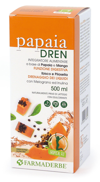 PAPAIA DREN 500 ML - Newepa Srl