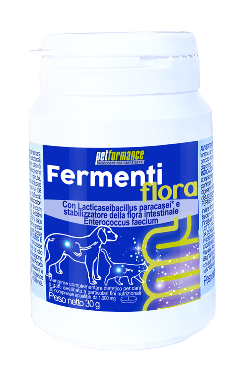 PETFORMANCE FERMENTIFLORA 30 COMPRESSE - Newepa Srl