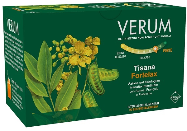 VERUM FORTELAX TISANA 20 FILTRI - Newepa Srl