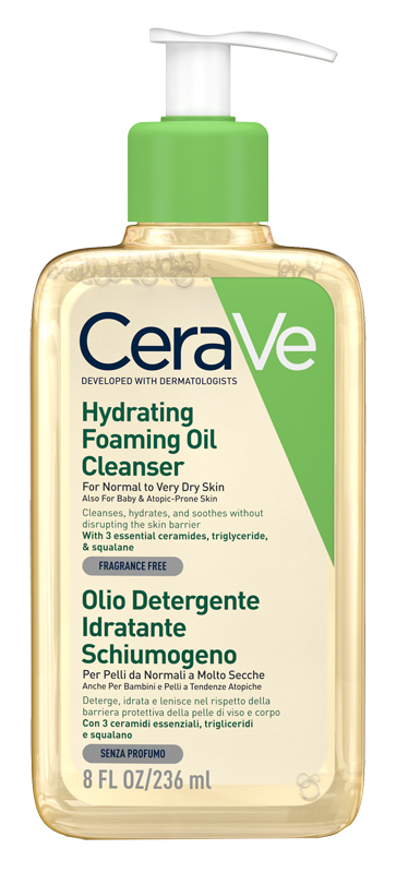CERAVE HYDRATING OIL CLEANSER 236 ML - Newepa Srl