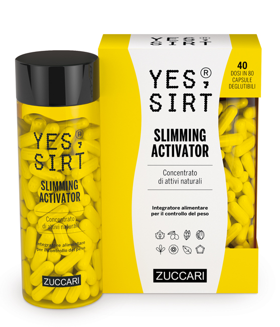 YES SIRT SLIMMING ACTIVATOR 80 CAPSULE 300MG - Newepa Srl